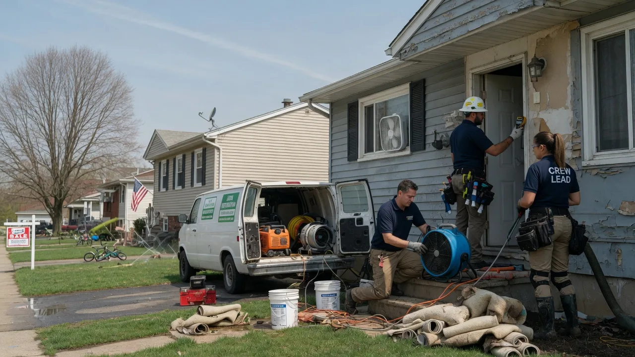 Flood Cleanup in Woodworth, LA near me